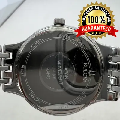 Bulova Ladies Crystal Phantom Watch 96L243 - Thumbnail 3